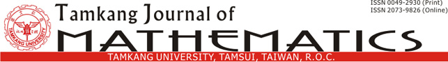 Tamkang Journal of Mathematics